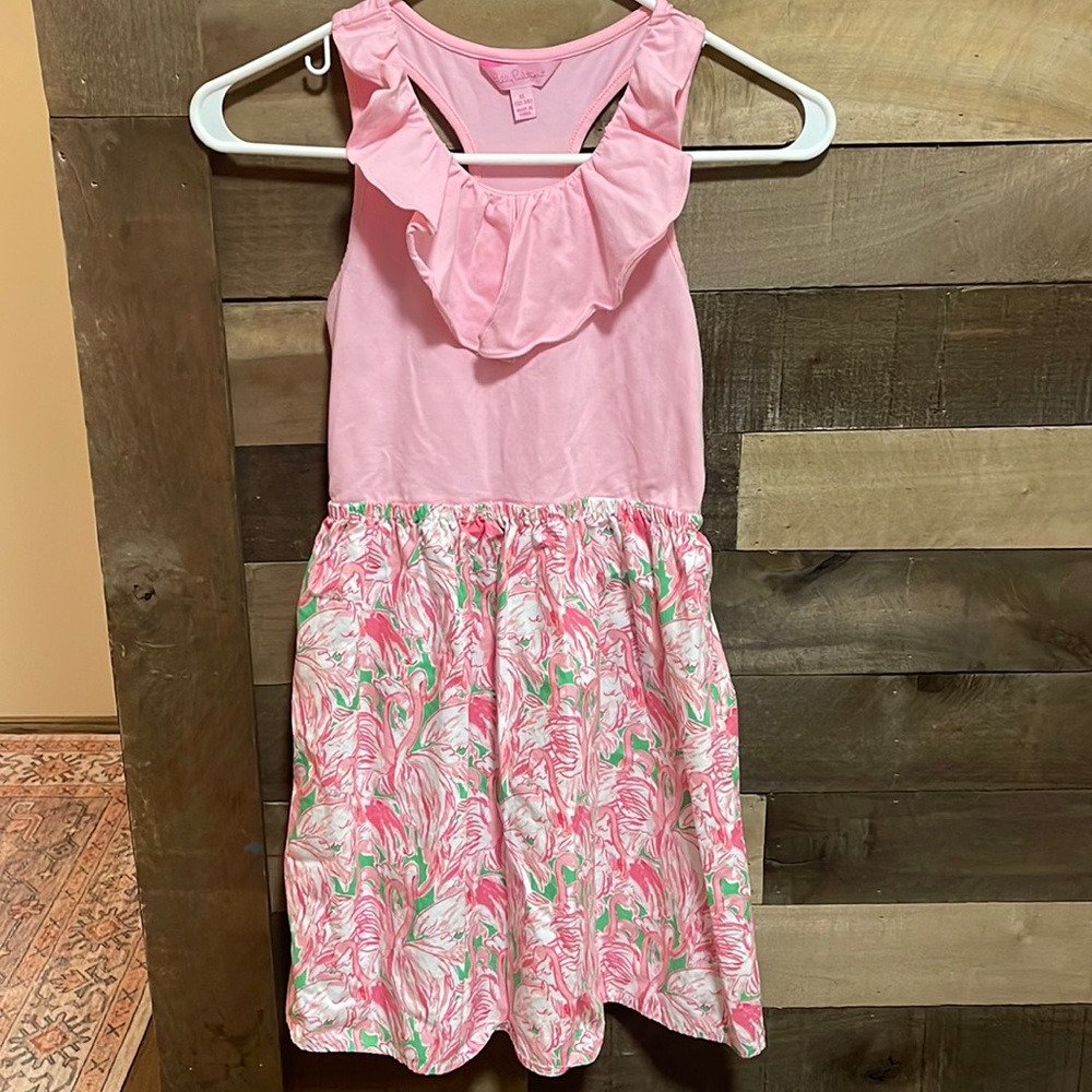 Lilly Pulitzer Pink Colony Loranne Dress Sz XL